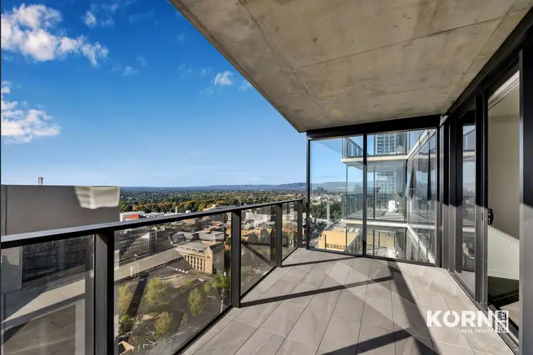 Second view of Homely apartment listing, 1801/15 Austin Street, Adelaide SA 5000