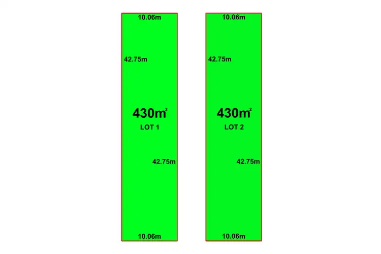 Proposed lot 1/3 Araluen Street, Morley WA 6062
