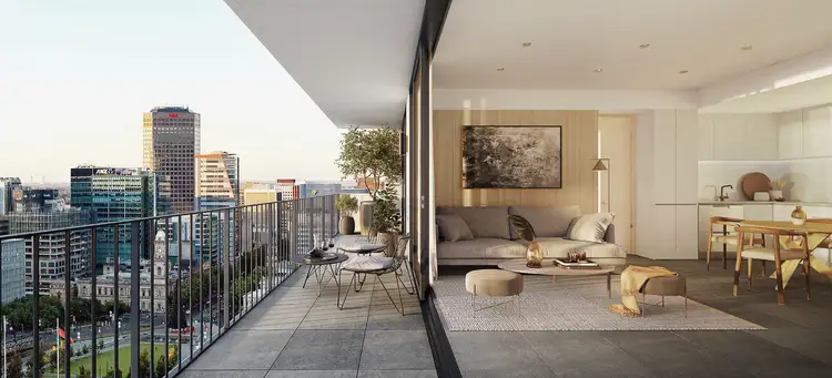Main view of Homely apartment listing, 1401/17 Penny Place, Adelaide SA 5000