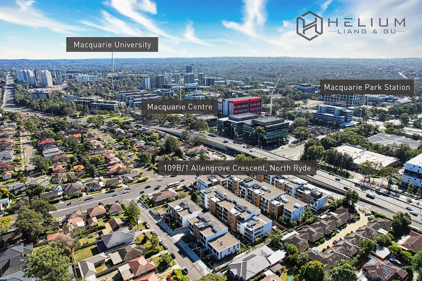 Main view of Homely apartment listing, 109b/1 Allengrove Crescent, North Ryde NSW 2113