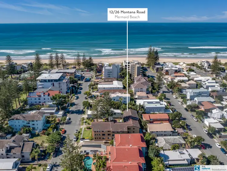 Main view of Homely unit listing, 12/26 Montana Road, Mermaid Beach QLD 4218