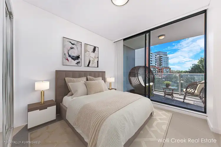 Second view of Homely apartment listing, 411/8-10 Brodie Spark Drive, Wolli Creek NSW 2205