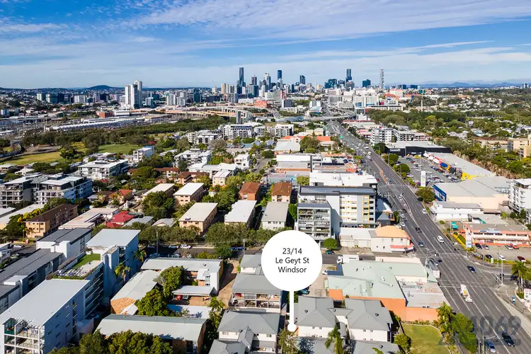 Second view of Homely unit listing, 23/14 Le Geyt Street, Windsor QLD 4030