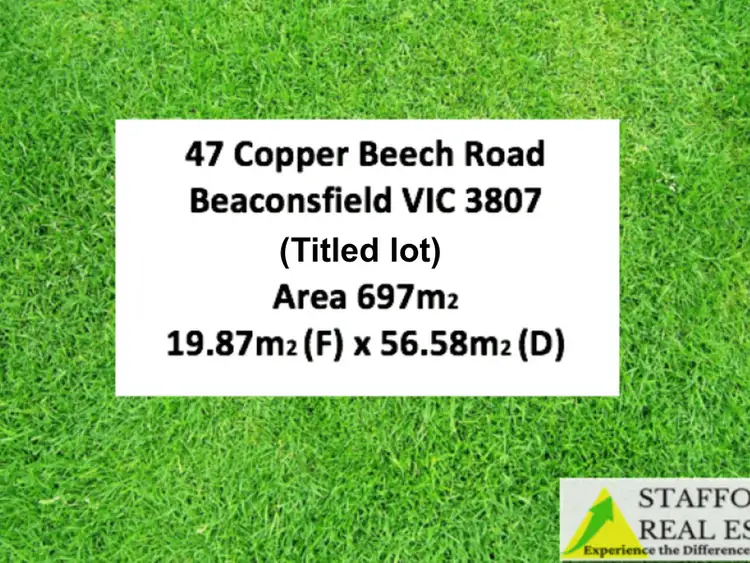 LOT/47 Copper Beech Road, Beaconsfield VIC 3807