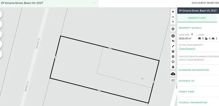 Main view of Homely land listing, 39 Victoria Street, Boort VIC 3537