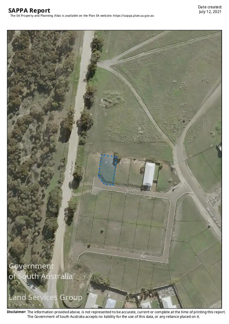 Third view of Homely land listing, LOT 5 Terry Ct, Kingscote SA 5223