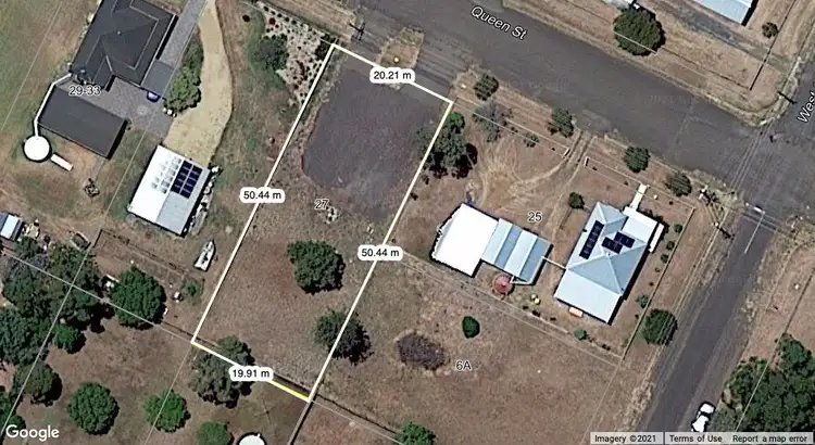 Second view of Homely land listing, 27 Queen Street, Oakey QLD 4401