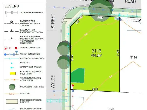 Main view of Homely land listing, Lot 3113 Wylde Street, Marsden Park NSW 2765