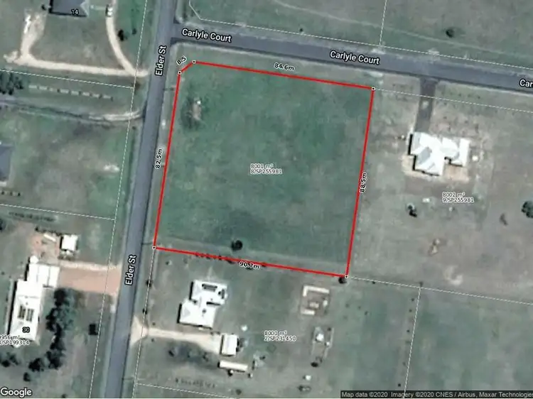 Main view of Homely land listing, 8 Carlyle Court, Chinchilla QLD 4413