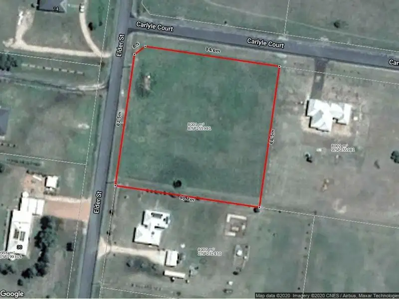 Main view of Homely land listing, 8 Carlyle Court, Chinchilla QLD 4413