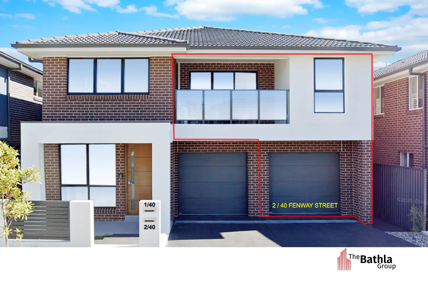 Main view of Homely semi-detached listing, 2/40 Fenway Street, North Kellyville NSW 2155