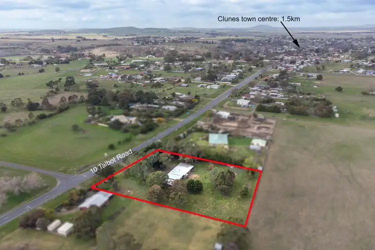 Second view of Homely rural property listing, 10 Talbot Road, Clunes VIC 3370