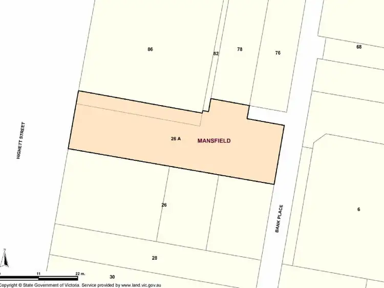 Third view of Homely land listing, 26A Highett Street, Mansfield VIC 3722