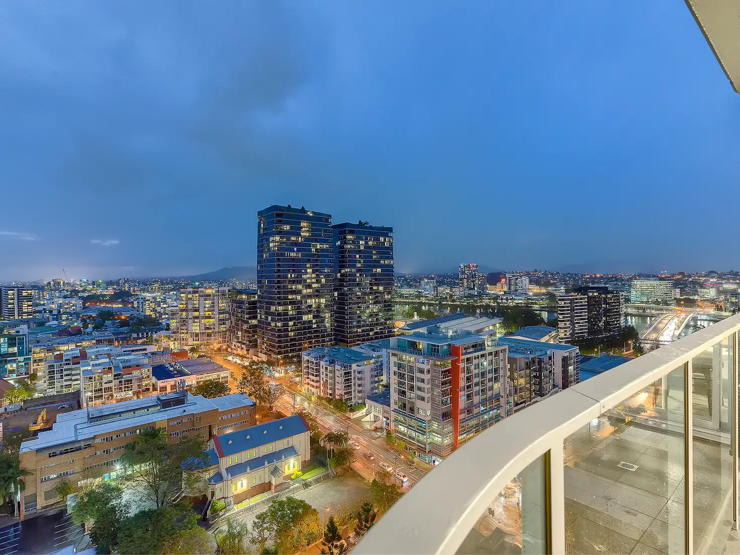 Main view of Homely apartment listing, 1206/58 Hope Street, South Brisbane QLD 4101
