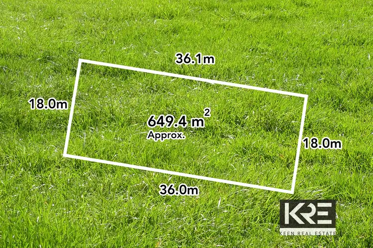 Main view of Homely land listing, 3 Lombard Street, Traralgon VIC 3844