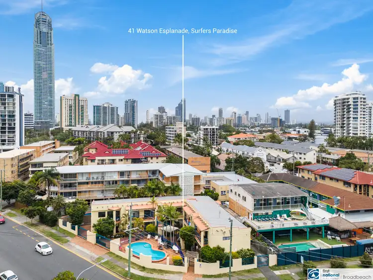 Main view of Homely unit listing, 1/41 Watson Esplanade, Surfers Paradise QLD 4217