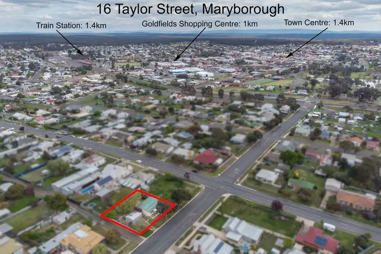 Second view of Homely house listing, 16 Taylor Street, Maryborough VIC 3465
