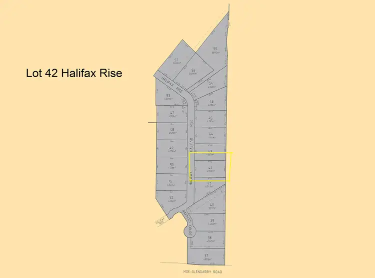 LOT 42/24 Halifax Rise, Tyers VIC 3844