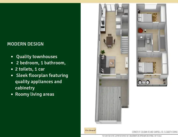 Third view of Homely townhouse listing, 3-11 Campbell road, Elizabeth Downs SA 5113