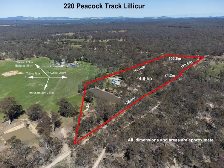 Second view of Homely rural property listing, 220 Peacock Track, Lillicur VIC 3371