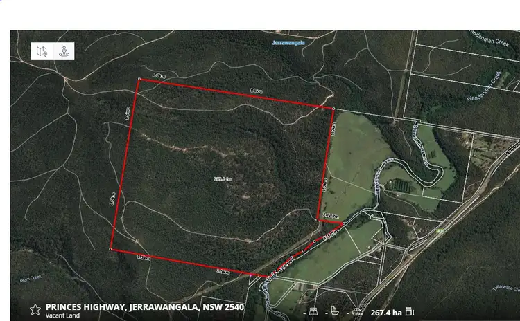 Main view of Homely land listing, LOT 1, DP 745965 Princes Highway, Jerrawangala NSW 2540