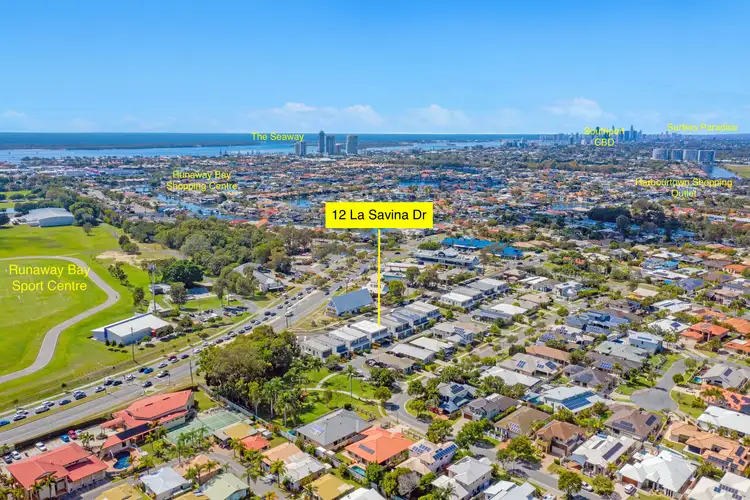 Main view of Homely townhouse listing, 12 La Savina Drive, Coombabah QLD 4216
