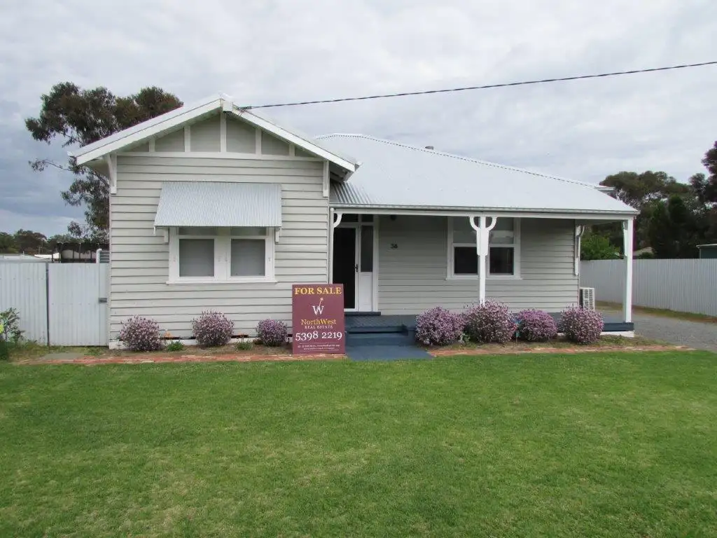 Main view of Homely house listing, 38 Anderson Street, Warracknabeal VIC 3393