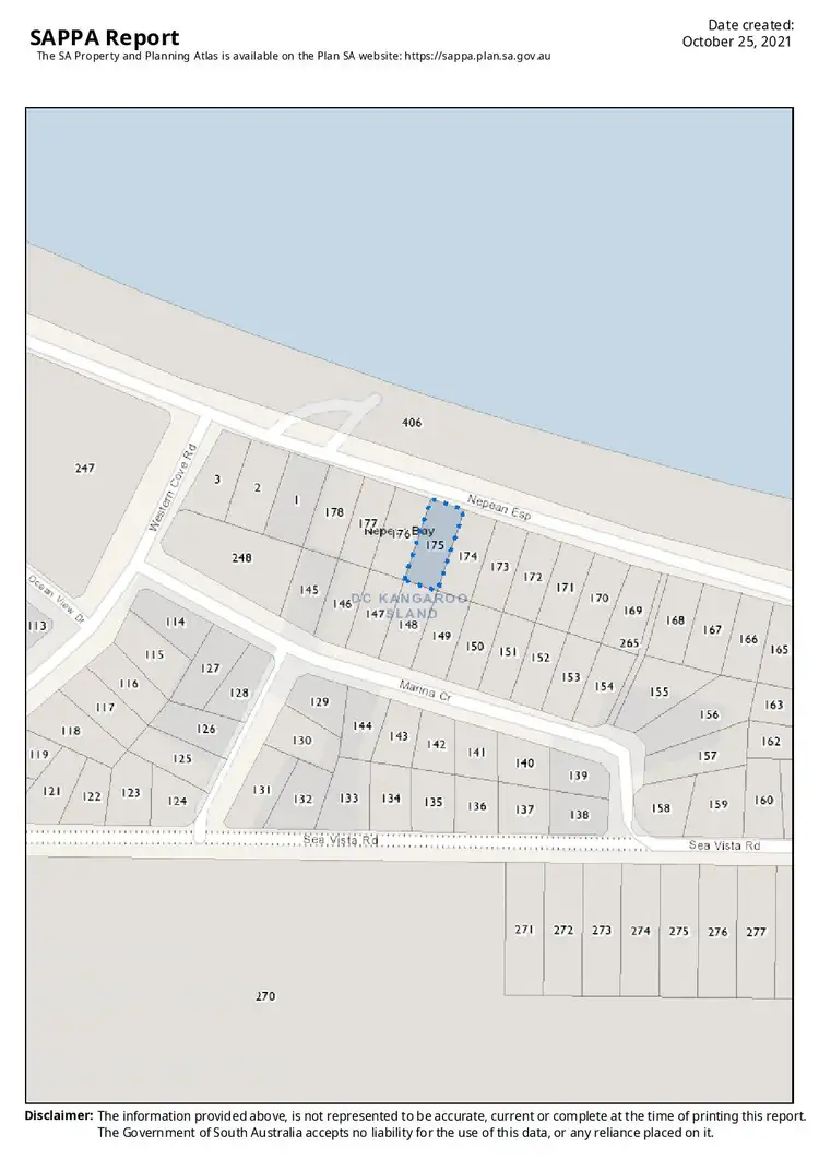 Fifth view of Homely land listing, LOT 175 Nepean Esplanade, Nepean Bay SA 5223