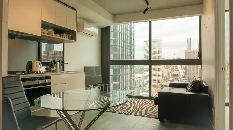 Second view of Homely apartment listing, 2603/315 La Trobe Street, Melbourne VIC 3000