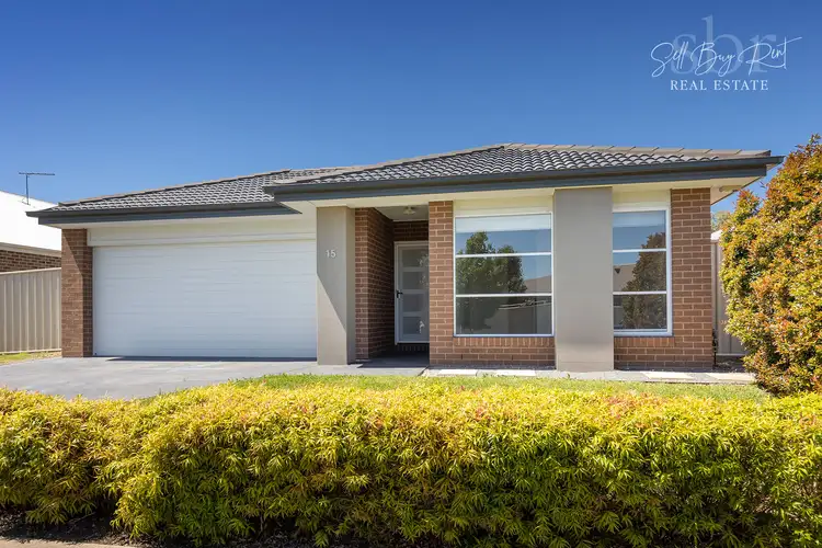 Main view of Homely house listing, 15 MIDDLETON CRESCENT, Wodonga VIC 3690