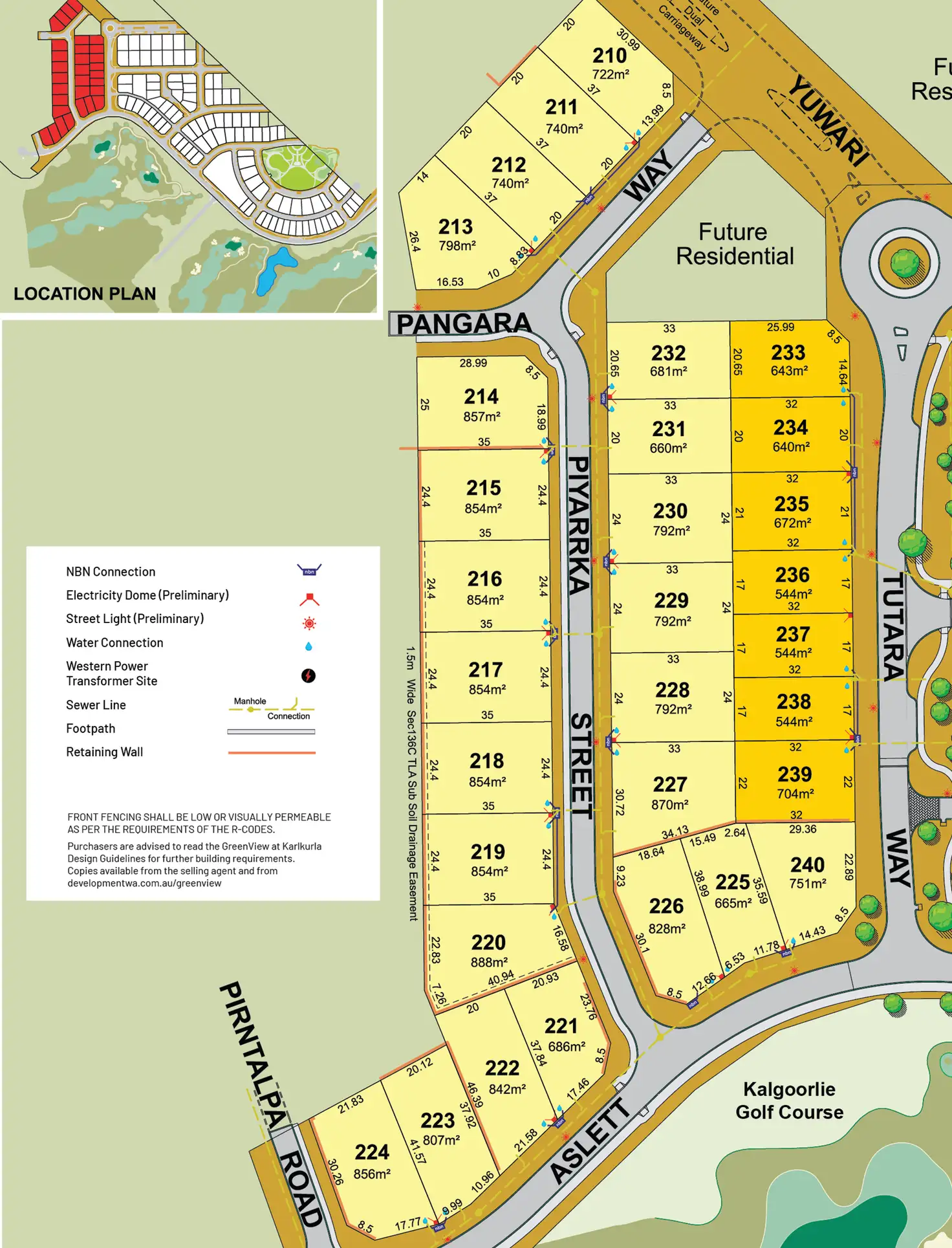 Main view of Homely land listing, Lot 230 Piyarrka Way, Karlkurla WA 6430