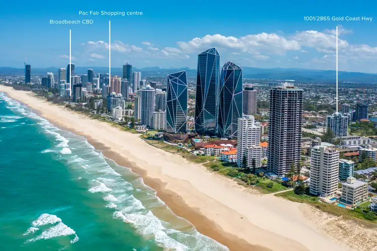 Sixth view of Homely unit listing, 1001/2865 Gold Coast Highway, Surfers Paradise QLD 4217