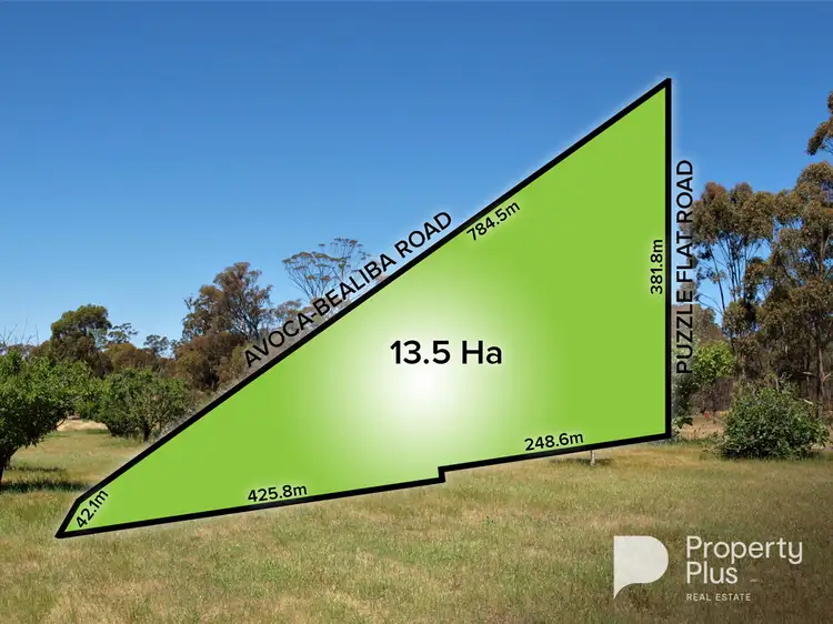 Main view of Homely land listing, 3272 Avoca-Bealiba Road, Bealiba VIC 3475
