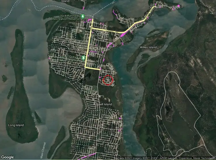 Second view of Homely land listing, 32 DIAMOND STREET, Russell Island QLD 4184