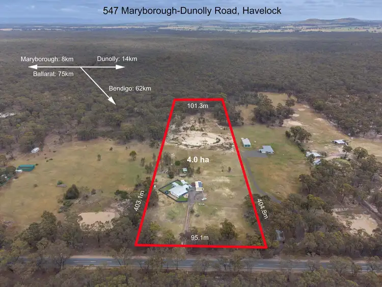 Second view of Homely rural property listing, 547 Maryborough-Dunolly Road, Havelock VIC 3465