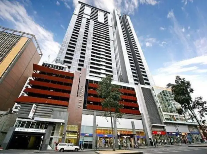 Main view of Homely apartment listing, 1706A/8 Franklin Street, Melbourne VIC 3000