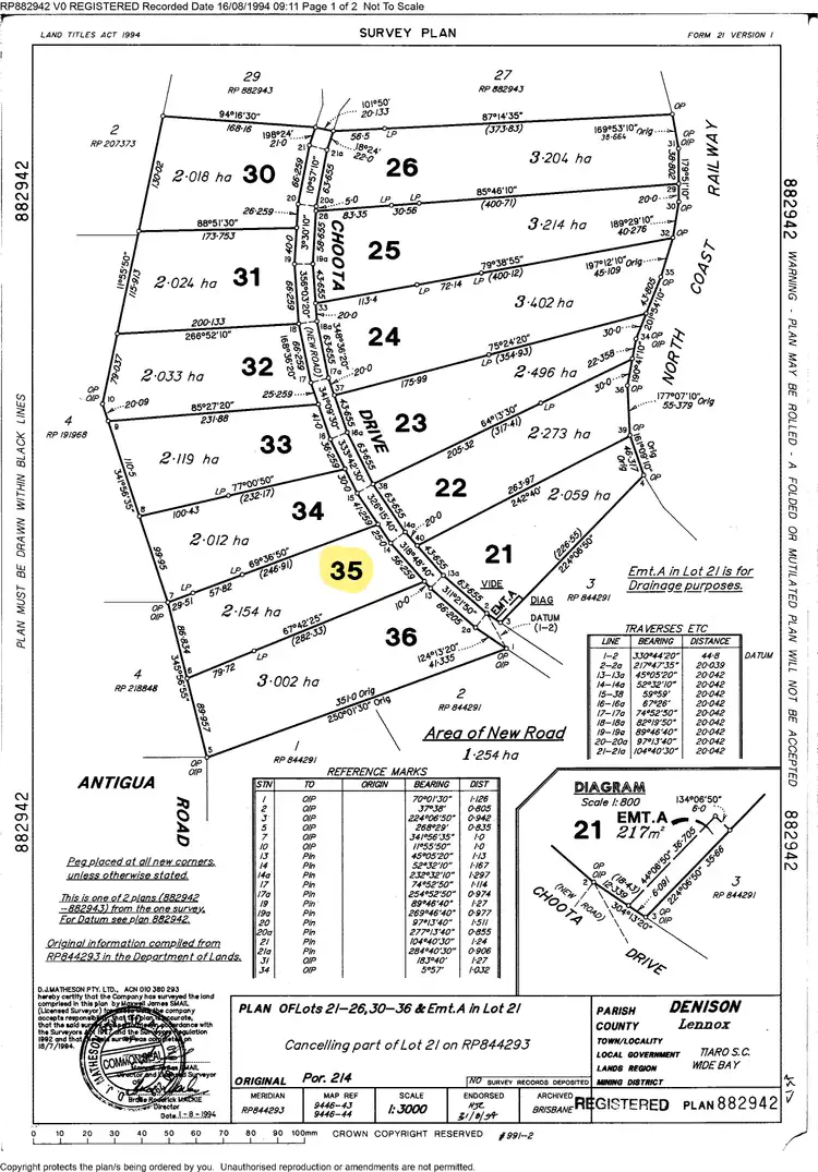 Main view of Homely land listing, Address available on request
