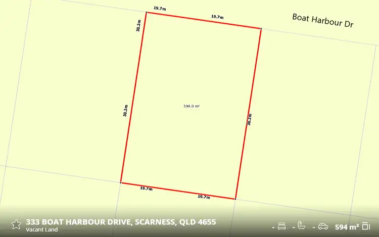 Fifth view of Homely land listing, 333 BOAT HARBOUR DRIVE, Scarness QLD 4655
