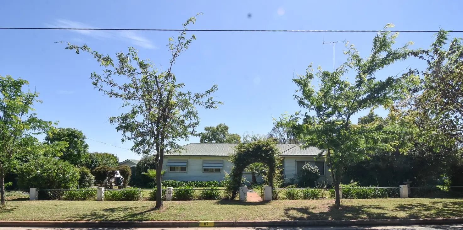 Main view of Homely house listing, 87 DEUTCHER STREET, Temora NSW 2666