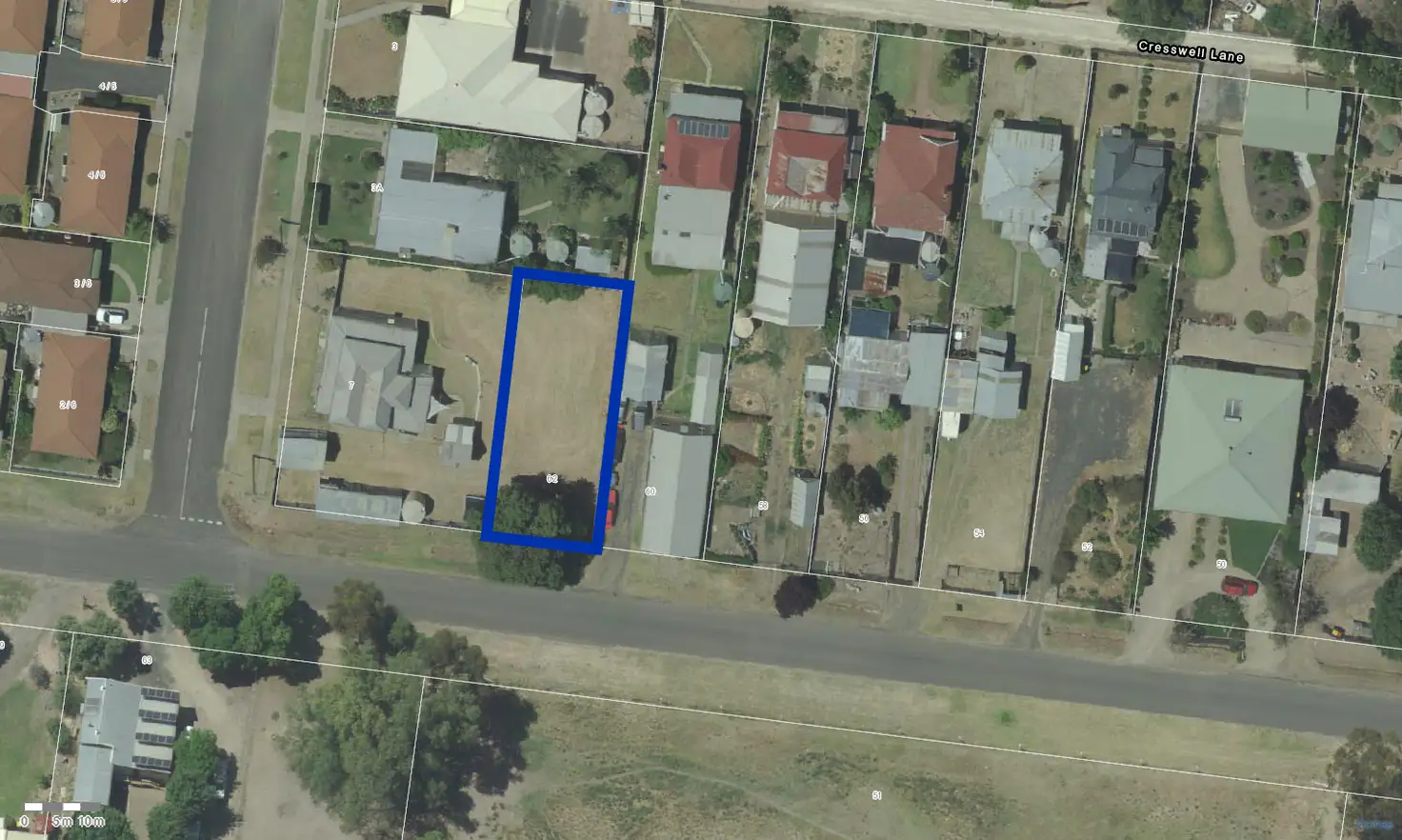 Main view of Homely land listing, 62 Townsend Street, Nhill VIC 3418