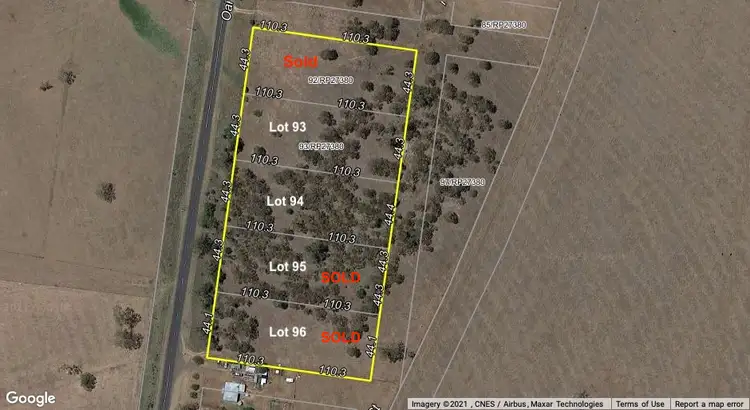 LOT 93 & 94 Oakey Cooyar Road, Rosalie Plains QLD 4401