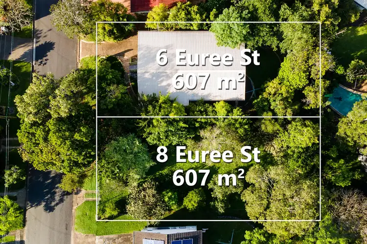 Main view of Homely land listing, 8 Euree Street, Kenmore QLD 4069
