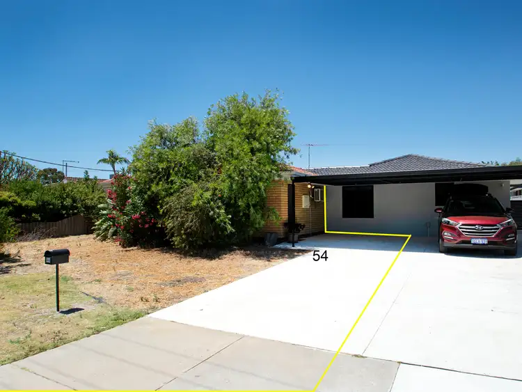 Main view of Homely house listing, 54 JERVOIS STREET, Dianella WA 6059