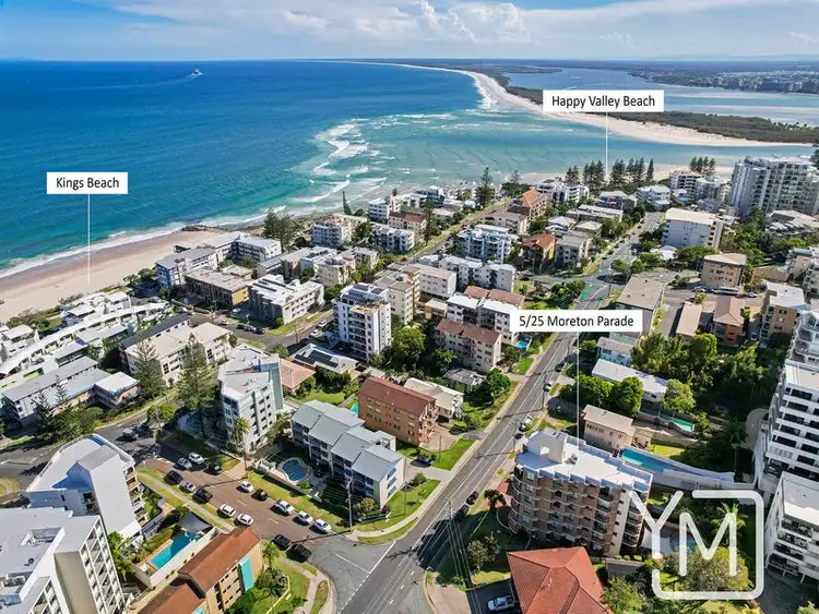 Main view of Homely unit listing, 5/25 Moreton Parade, Kings Beach QLD 4551