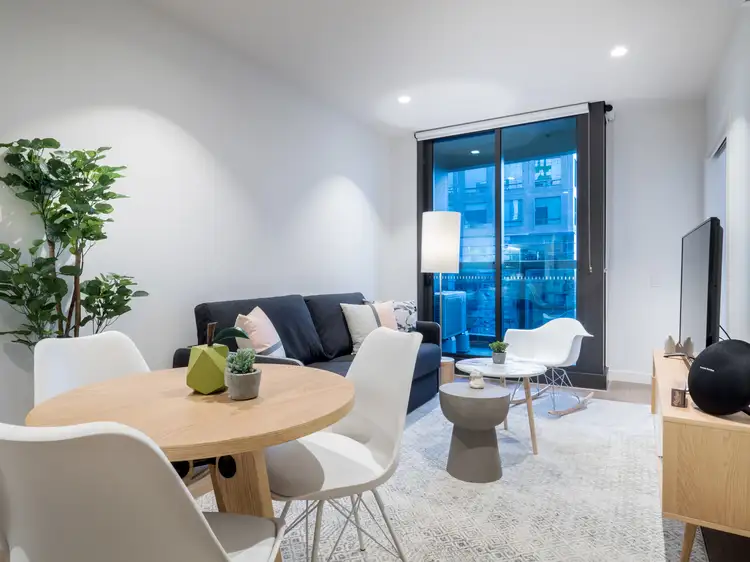 Second view of Homely apartment listing, 3304/285 La Trobe Street, Melbourne VIC 3000