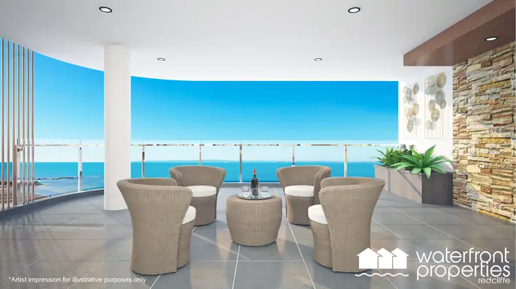 Second view of Homely apartment listing, 702/30-32 PRINCE EDWARD PARADE, Redcliffe QLD 4020