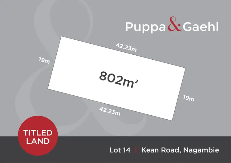Main view of Homely land listing, LOT 14 Kean Road, Nagambie VIC 3608