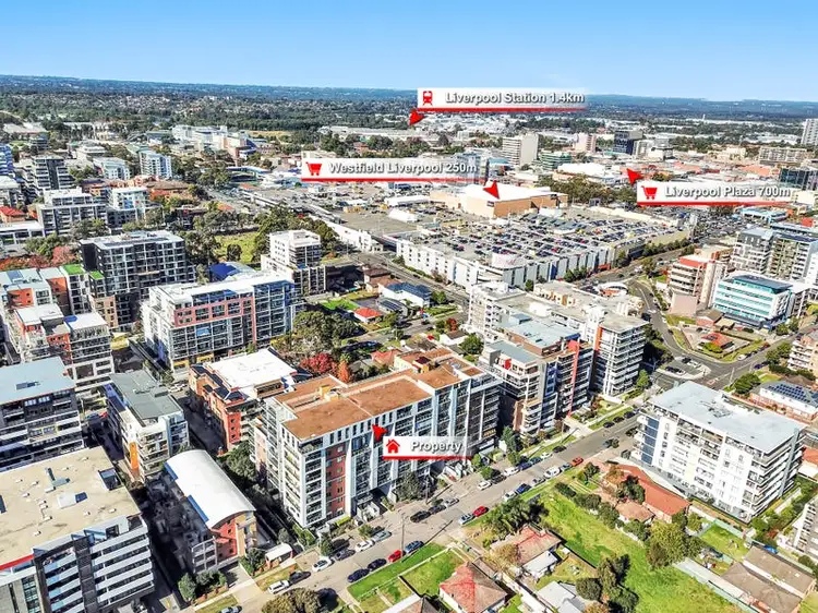 Main view of Homely unit listing, 10-16 Castlereagh Street, Liverpool NSW 2170