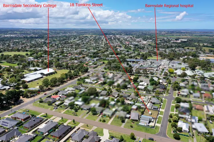 Main view of Homely land listing, 18 Tomkins Street, Bairnsdale VIC 3875