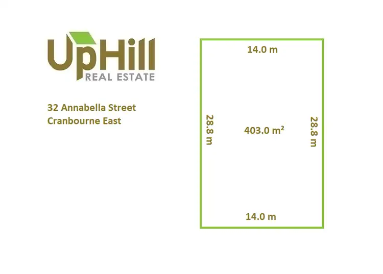 Main view of Homely land listing, 32 Annabella Street, Cranbourne East VIC 3977